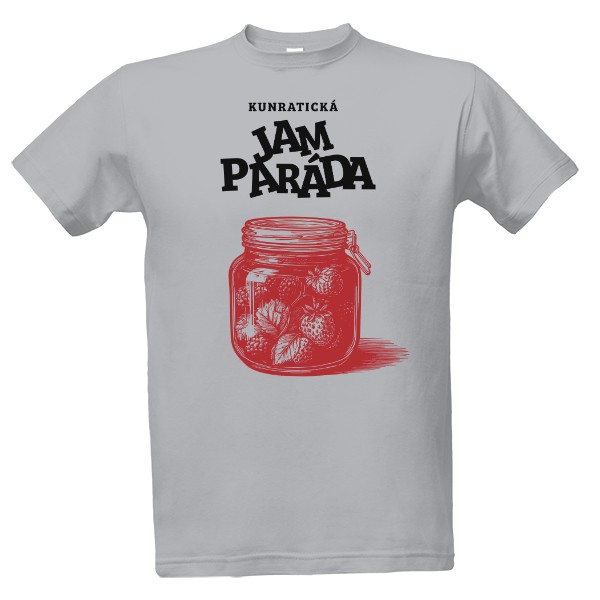 Tričko s potiskem Kunratická Jamparáda 2024 Retro Glass 21