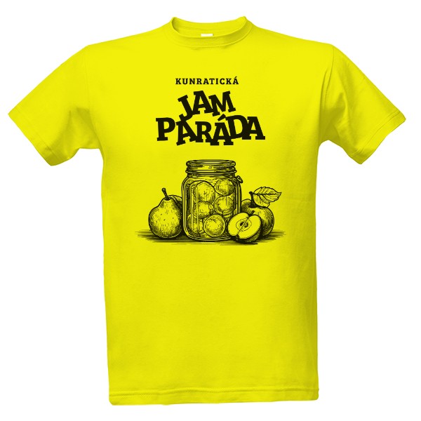 Tričko s potiskem Kunratická Jamparáda 2024 Retro Malvice 19