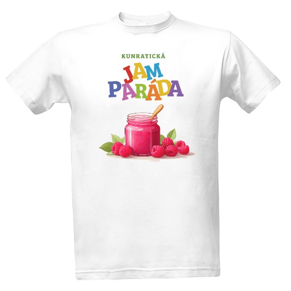 Tričko s potiskem Kunratická Jamparáda 2024 Retro Paint 27