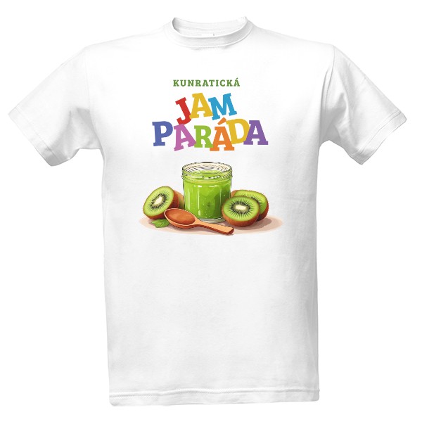 Tričko s potiskem Kunratická Jamparáda 2024 Retro Paint 28