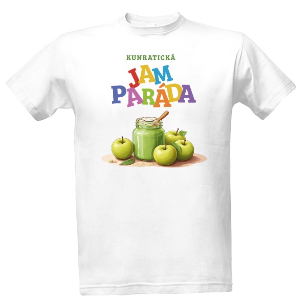 Tričko s potiskem Kunratická Jamparáda 2024 Retro Paint 31