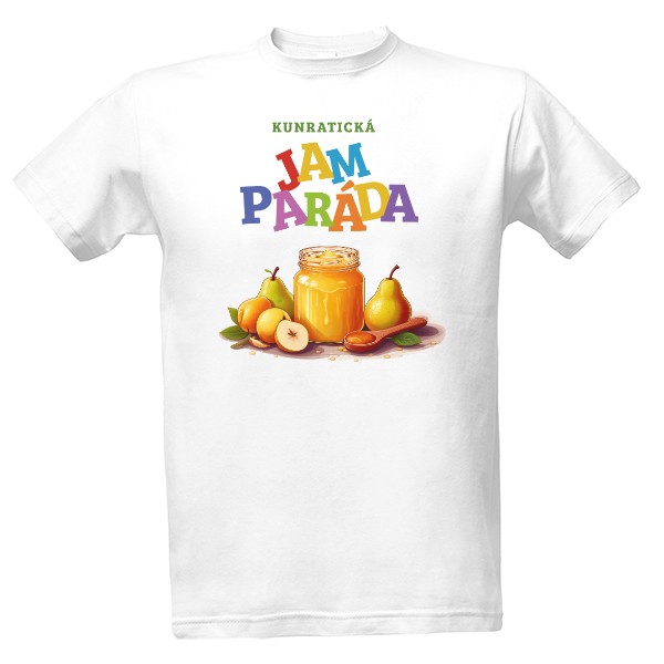 Tričko s potiskem Kunratická Jamparáda 2024 Retro Paint 32